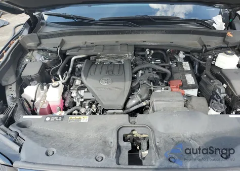 2024 Toyota Grand Highlander Xle из США, поврежденный, VIN 5TDAAAB57RS050341